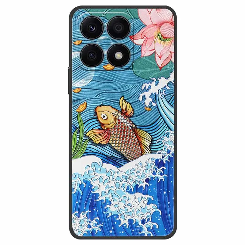 3D Relief Embossed Soft Silicone Phone Case