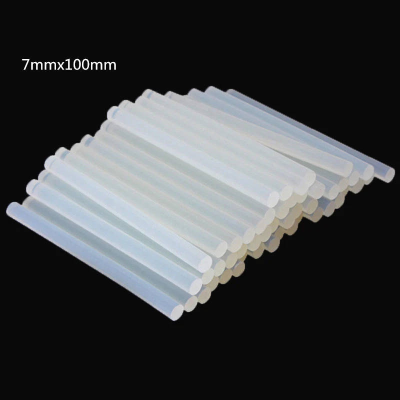 10/20PCS 7mm x 100mm Stick di colla a caldo per colla a pistola termica Kit di strumenti di 10/20PCS 7mm x 100mm Stick di colla a caldo per colla a pistola termica Kit di strumenti di