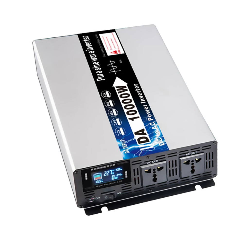 Inverter Solare a Onda Pura da 8000W 10000W 12000W, da 12V 24V 48V 60V 72V a AC 110V 220V, Convertitore di Tensione e Frequenza - Image 5