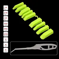 9 in1 Glass Glue Angle Scraper Multi-angle Grout Kit Sealant Scraper Caulk Tool Bathroom Kitchen Tile Floor Gap