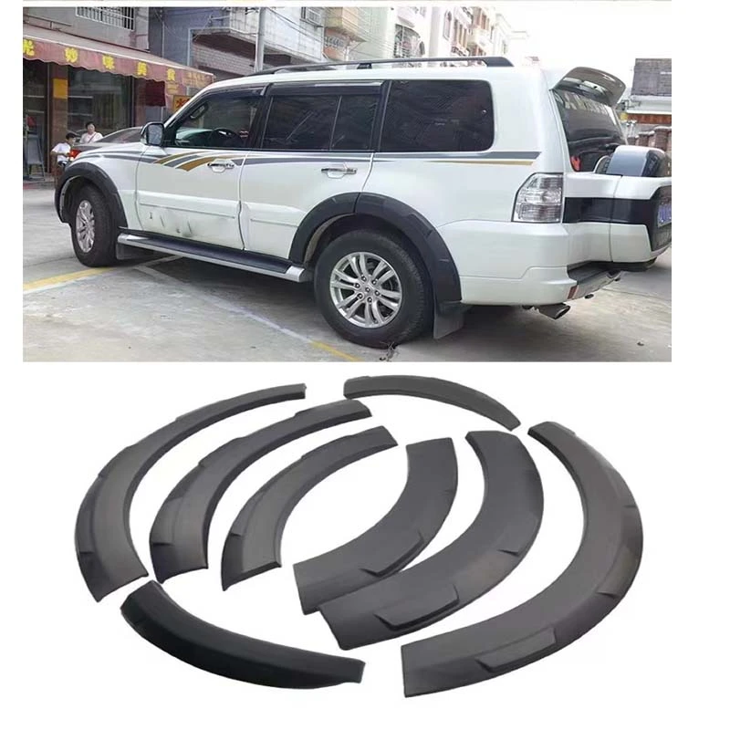 Mudguards Wheel Arch Fender Flares For Mitsubishi Pajero Montero V93w