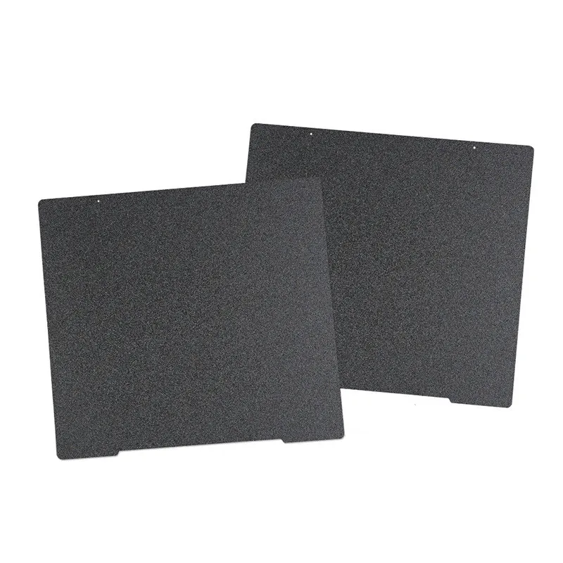 Doppelseitige Schwarze PEI-Pulverbeschichtete Strukturierte PEI-Federstahl-Bauplatte 241x254/190x190mm für Prusa I3 MK3 MK4S/Prusa Mini
