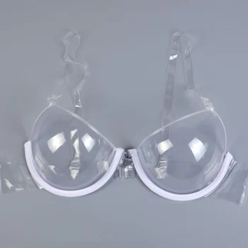 New Women Fashion Transparent Clear Bra Strap Invisible Bras Invisible Shoulder Strap For Party Dress Wear 1