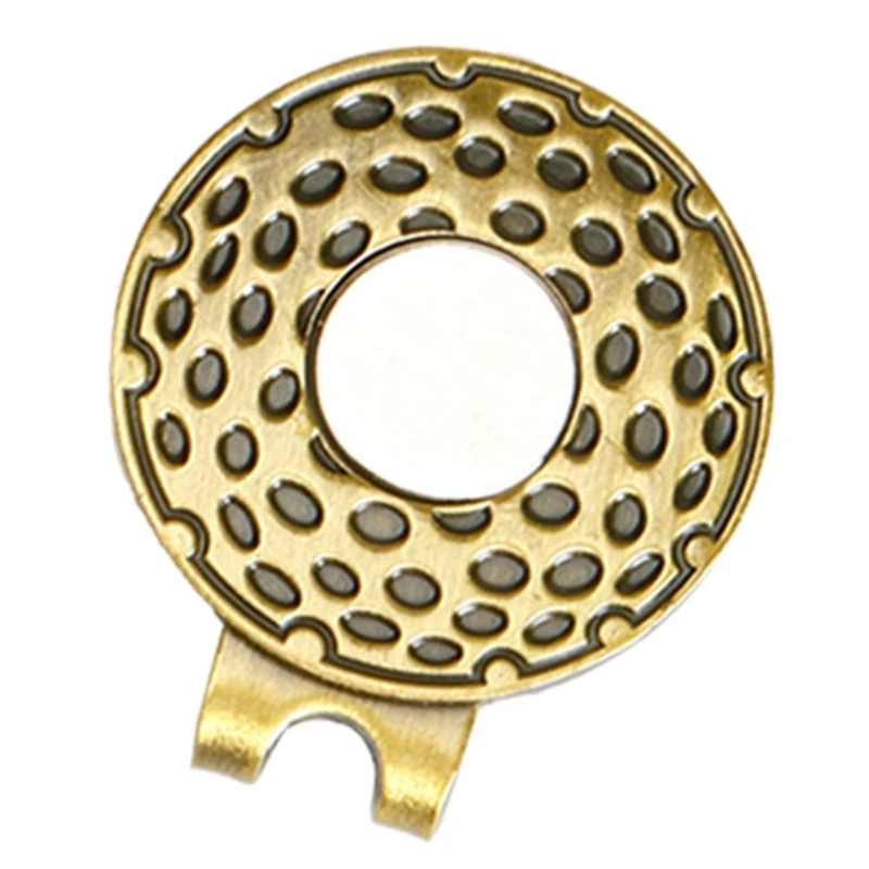 Standard-Golf Hat Clip with Ball-Marker Zinc Alloy Golf Hat Clip Sports Gifts for Men Women Golfer Easy to Use
