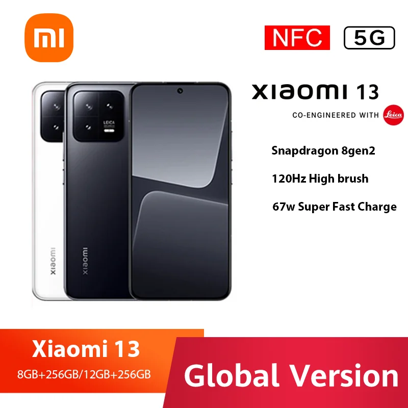最新機種 日本語ROM シャオミ xiaomi Mi13 12GB 256GB ブラック