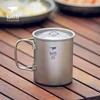 Keith Titanium Single-wall Mug with Folding Handle and Lid Outdoor Camping Travel Hiking Cups 220ml-500ml 5