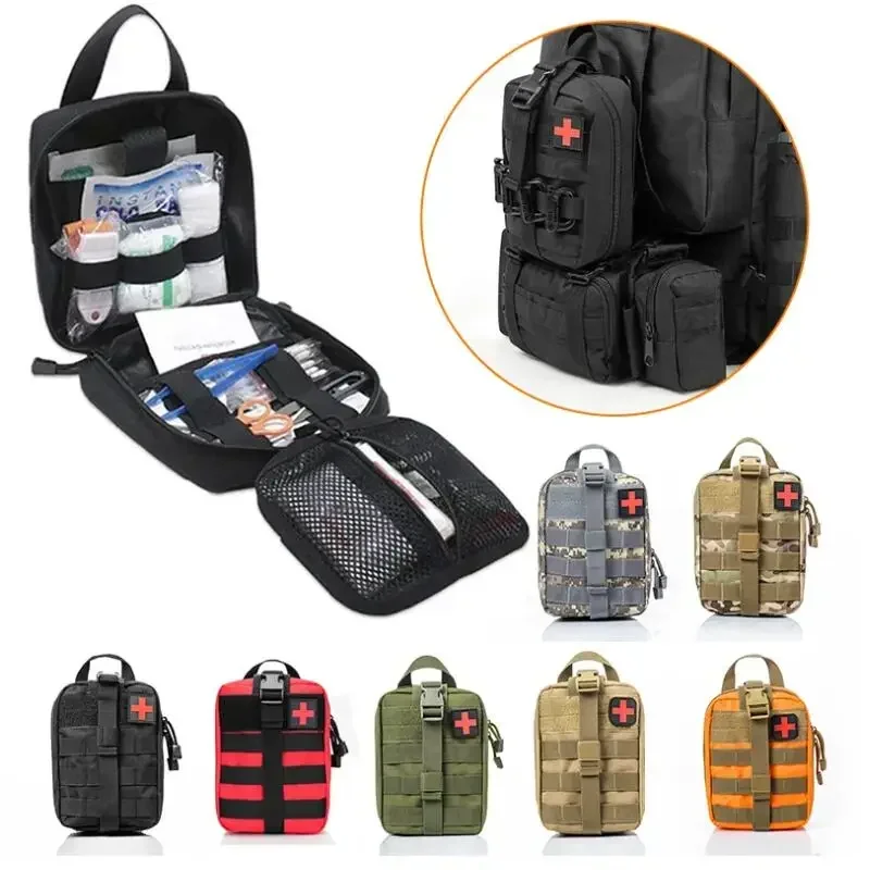 

Molle Militaire Buidel Edc Bag Medische Emt Tactische Outdoor EHBO Kits Noodpakket Ifak Leger Militaire Camping Jachttas