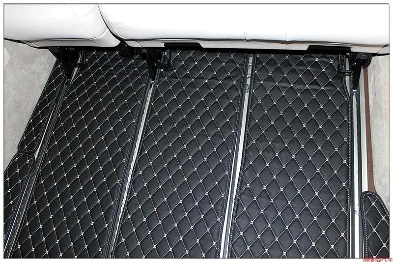 메르세데스 벤츠 V 220 d W447 2026-2014 7/8인승용 맞춤형 특수 자동차 바닥 매트, V220 V220d 2018용 방수 카펫 풀세트
