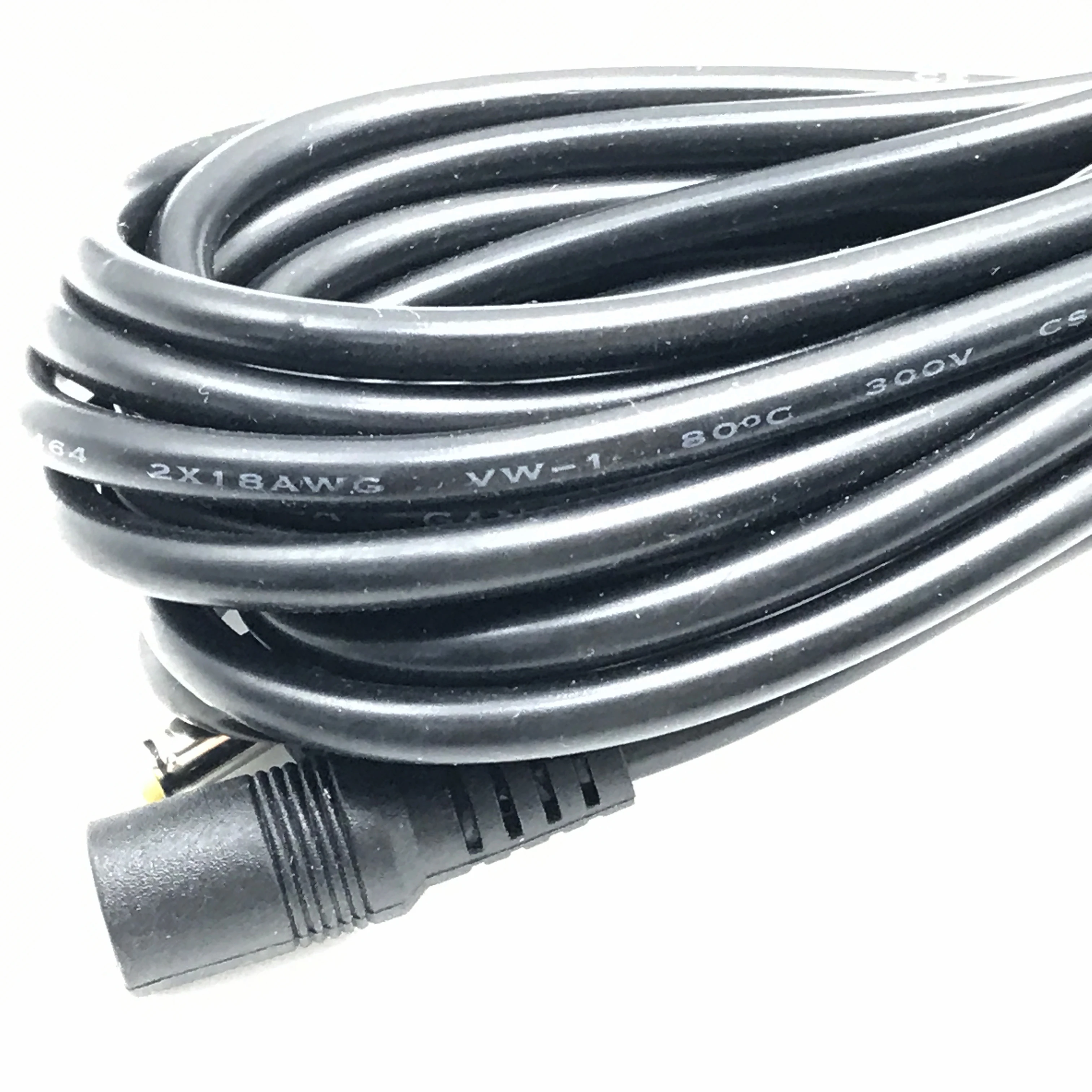 DC 5,5x2,5mm, 2x0,75mm, apto para Projetor XGIMI,
