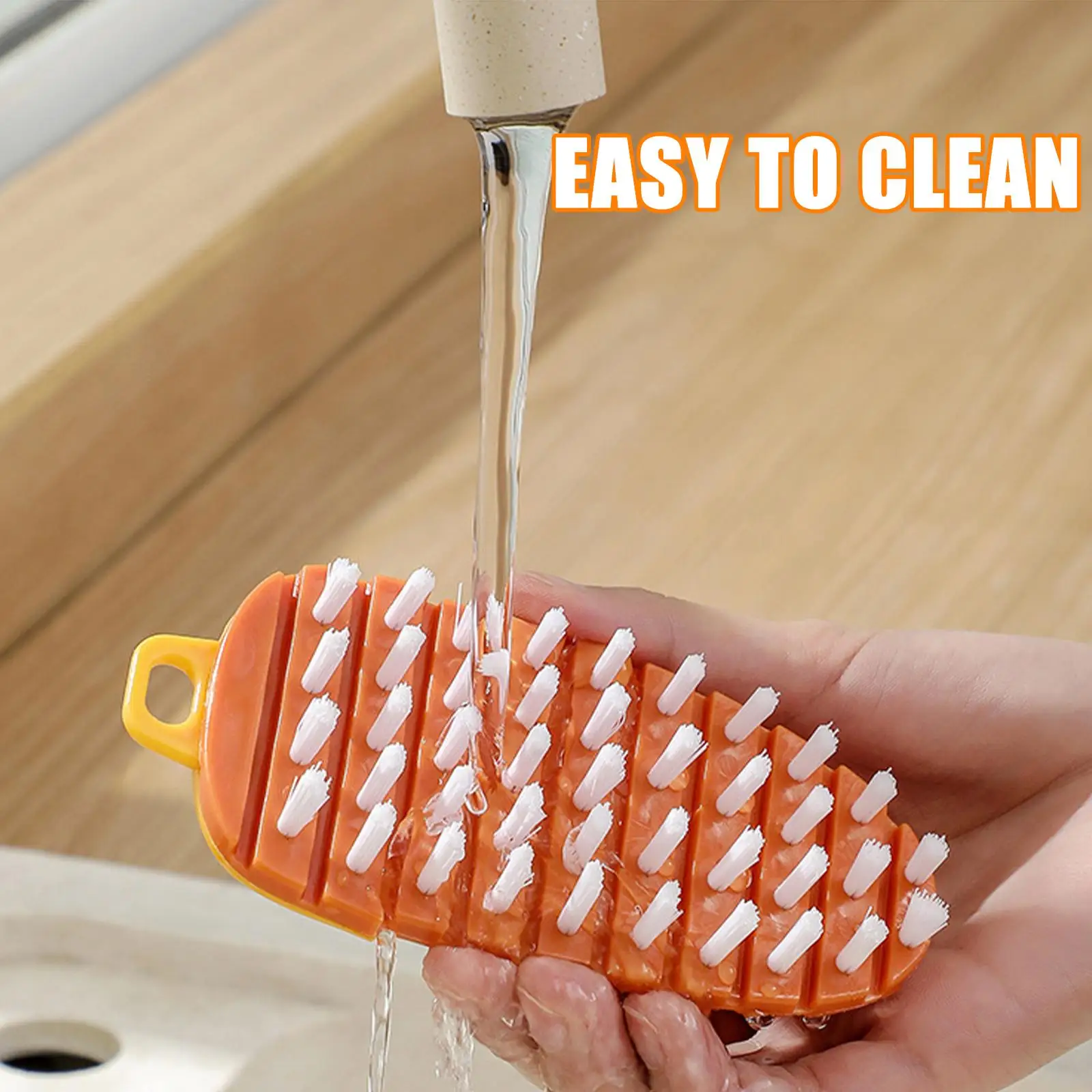 Multifunction Vegetable Fruit Cleaning Brush Flexible Bendable Kitchen Tools Accessories