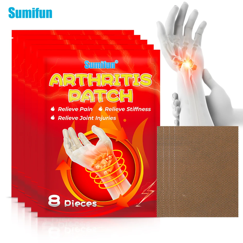 

8/24/40Pcs Sumifun Hand Arthritis Patches Tendon Sheath Swelling Pain Relief Sticker Muscle Joint Tenosynovitis Medical Plaster