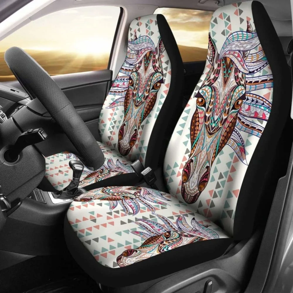 

Car Seat Covers Horse Lovers 12 170804,Pack of 2 Universal Front Seat Protective Cover