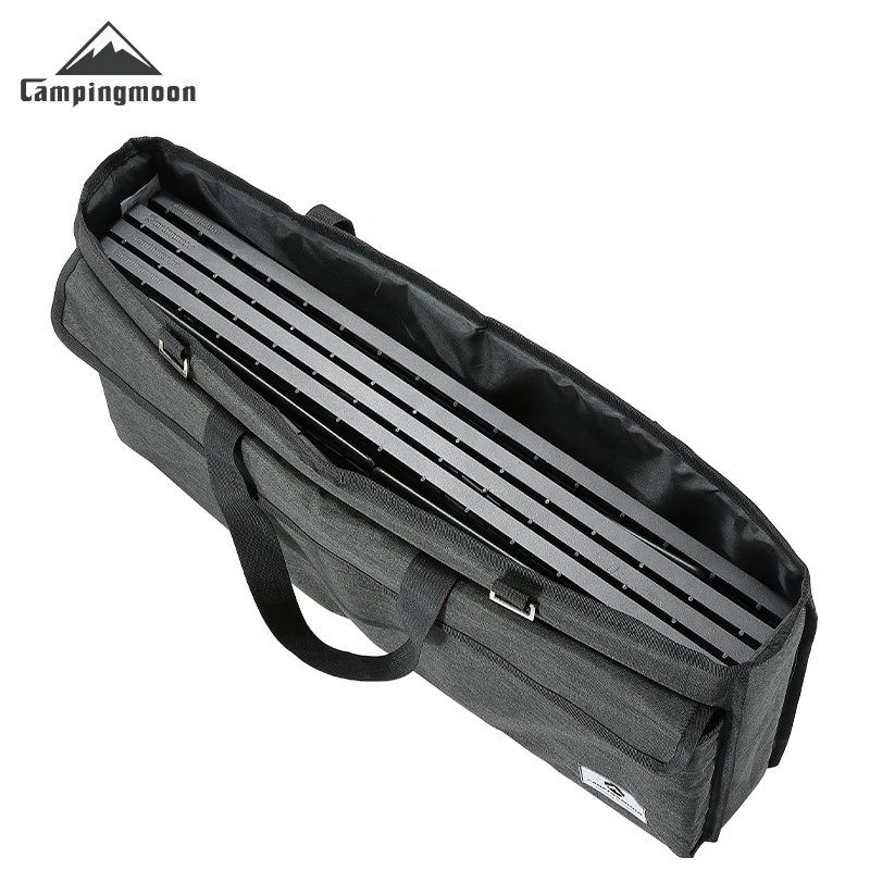 CAMPINGMOON B-229-H 야외 캠핑 보관 가방 옥스포드 천 휴대용 휴대용 필드 랙 접이식 테이블 보관 가방