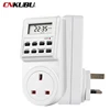 Electronic Digital Timer Switch Socket 24 Hour Cyclic EU UK AU US BR FR Plug Kitchen Timer Outlet Programmable Timing Socket 5