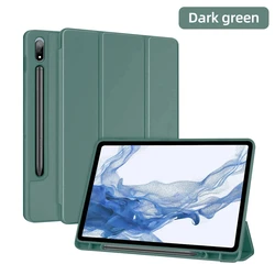 Universal Protective Tablet Case with Versatile Fit - S7P S7FE 12.4in (Dark green)