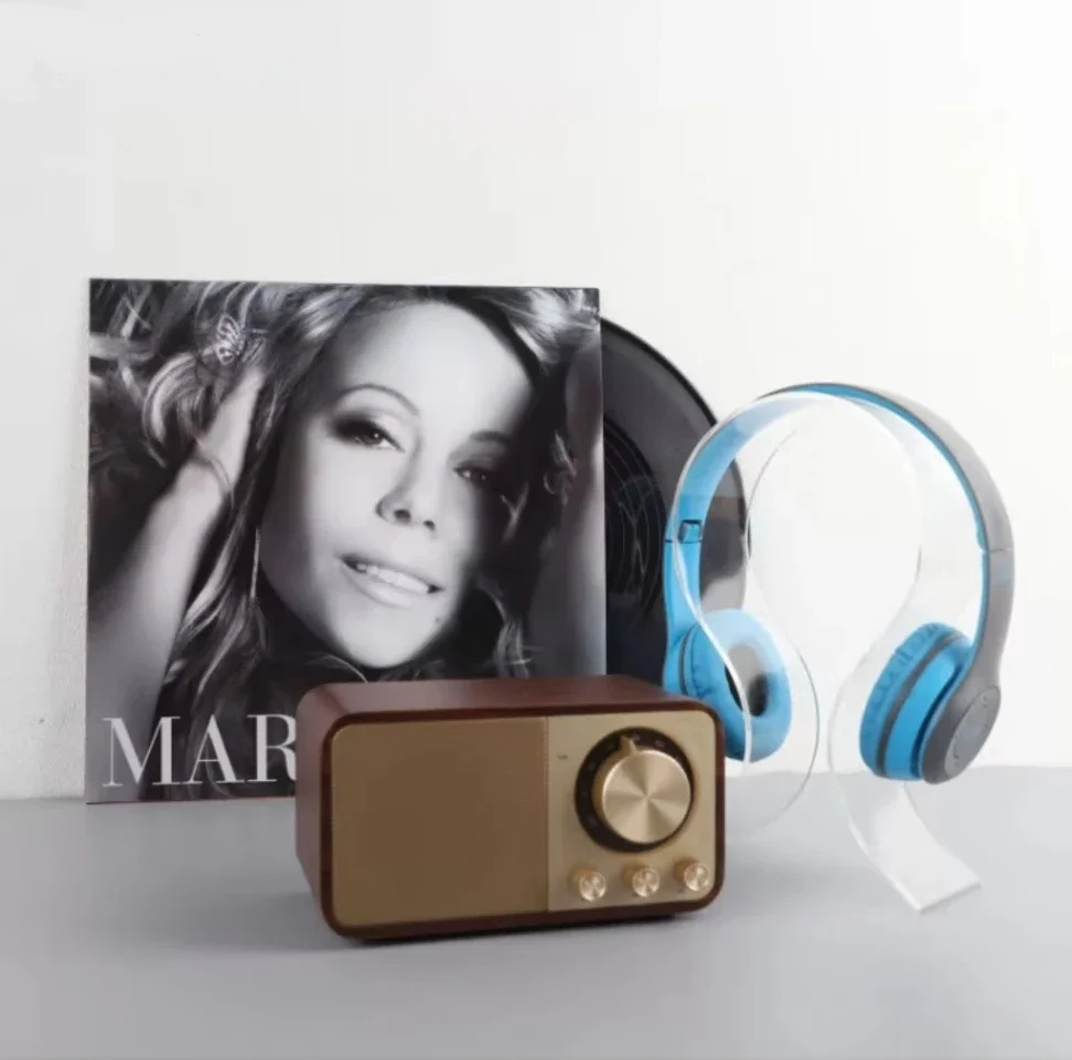 Scritture Squisito Altoparlante Bluetooth Home Scheda Subwoofer Radio Di Alta Qualità Altoparlante Vintage Sistema Audio Home Theater