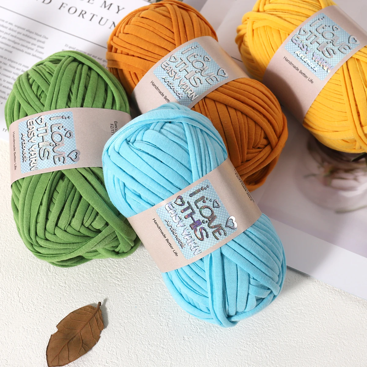 Crochet Cloth Yarn Worsted Lot Crochet Threads Knitting For Hand Waved Basket Carpets 1pc knitting yarn crochet yarn cotton yarn