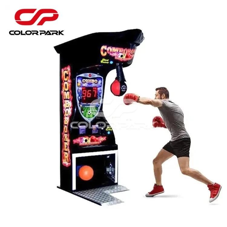 Máquina de juego de boxeo electrónico para adultos, máquina recreativa  operada para interiores - AliExpress