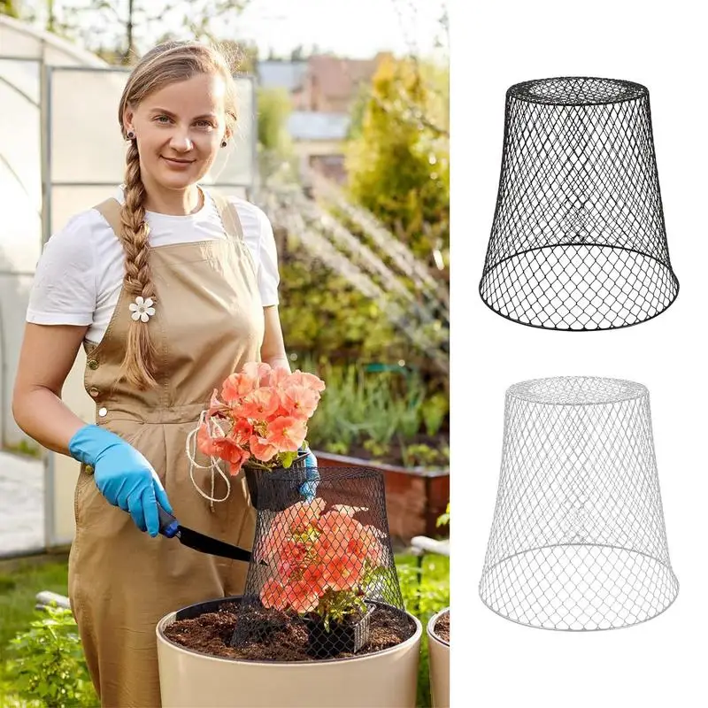 

Chicken Wire Cloche Plant Covers 5pcs Plant Protectors For Garden Protectors Metal Wire Ultimate Protection From Animals Sturdy