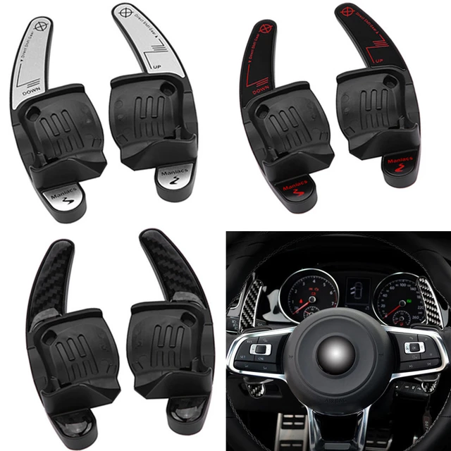 2pcs Car Steering Wheel Shift Paddle Blade Shifter For Vw Cc Golf 6 Passat  B6 Jetta Mk5 Steering Wheel Shifter Car Styling - Steering Wheels &  Steering Wheel Hubs - AliExpress