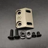 Tactical M300/M600 Flashlight LED Light Side Replacement Mounting Base Hunting MLOK Guide Rail Metal Base Mlok Flashlight Base 4