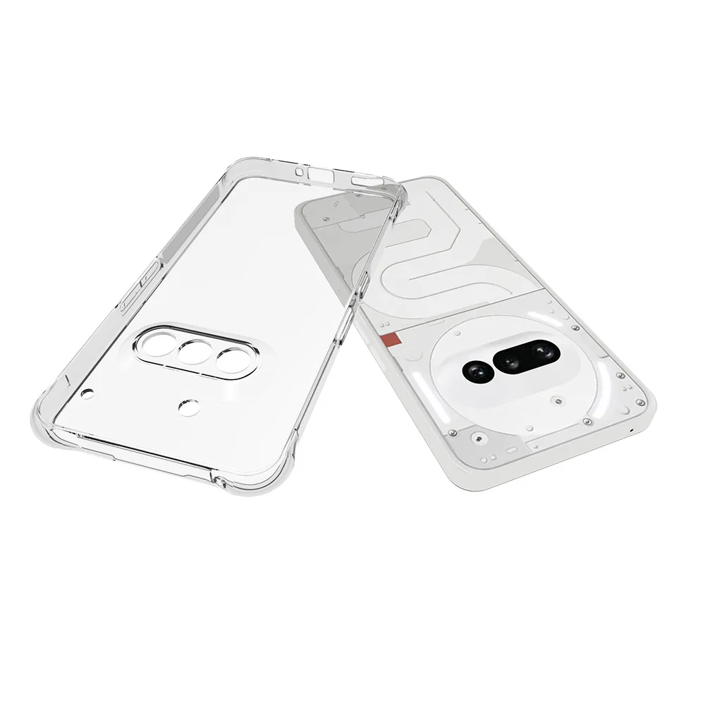 Crystal-Clear Anti-Shock TPU Gel Phone Case