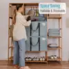 Moving Bags, Heavy Duty, Moving Boxes Alternative, Packing Storage Supplies for Dorm Room Essentials with Zipper for Clothes 1