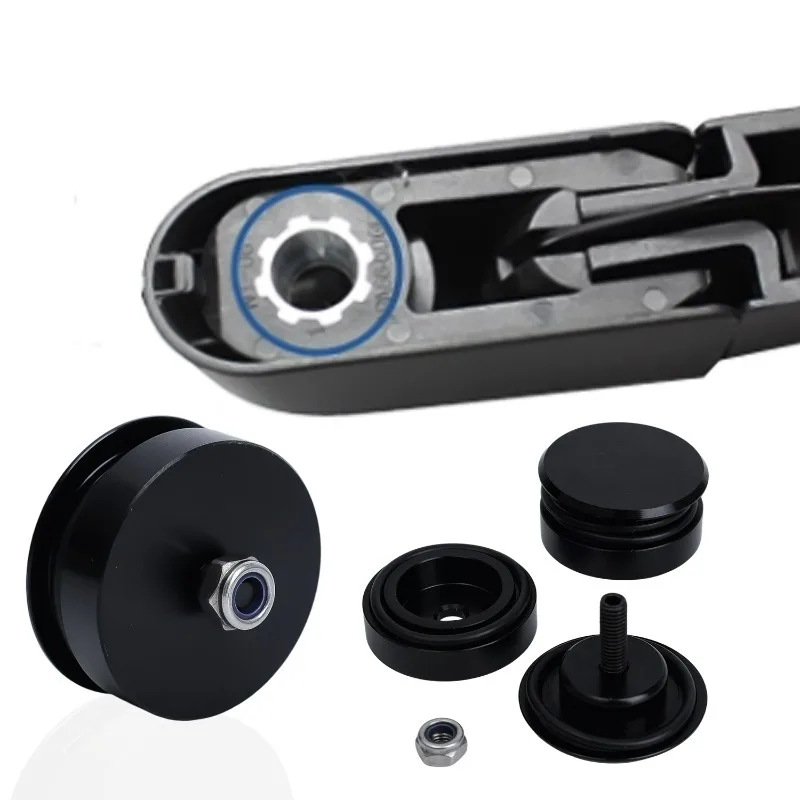 1Set Aluminum Car Rear Wiper Delete Kit Plug Cap for Honda Acrua Toyota Mazda Nissan Kia Universal Car Accessories