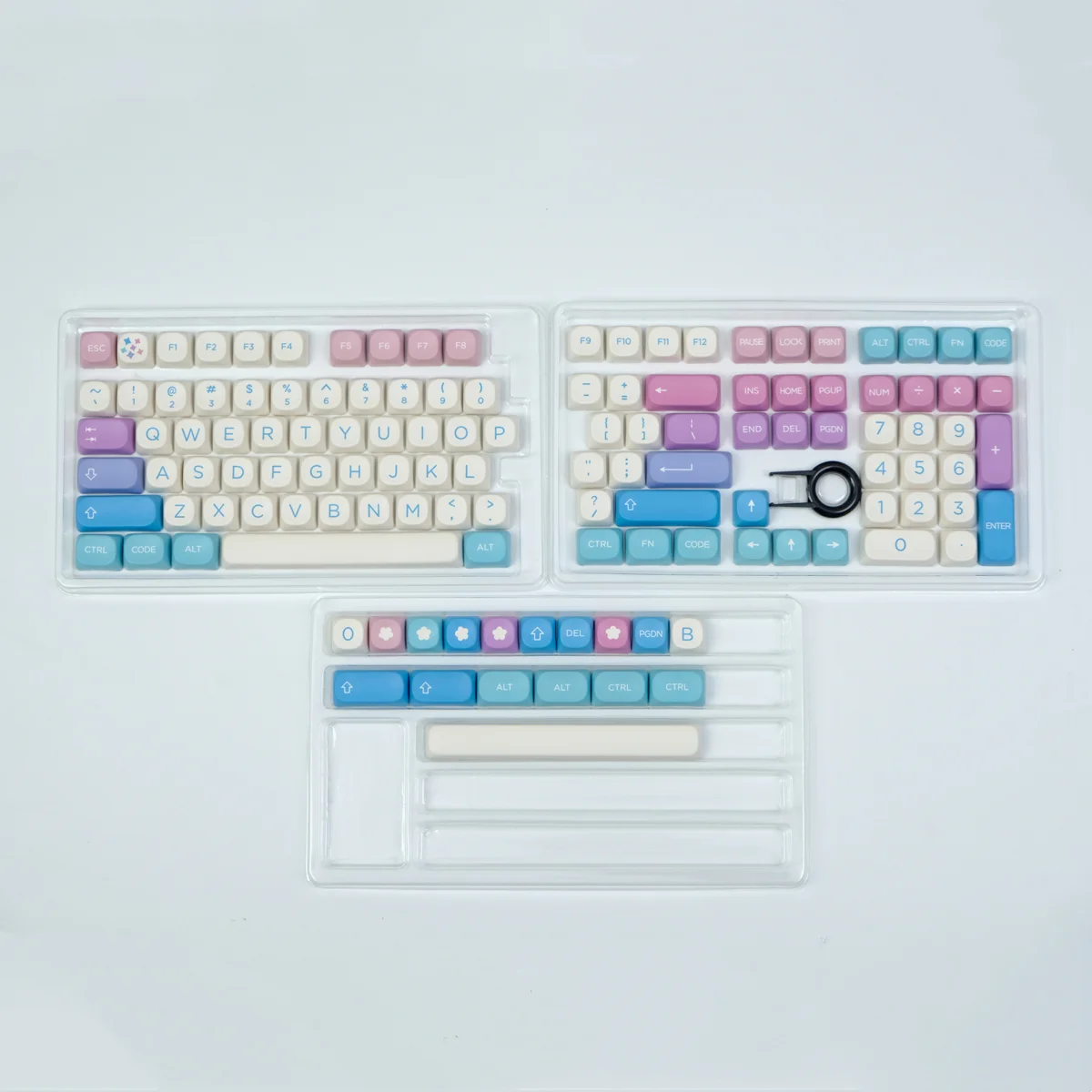 Pbt Fairy Keycaps para Teclado Mecânico Semelhante ao Perfil Xda Dye-sub Keycap Moa para Drunkdeer A75 Faça Você Mesmo Personalizado 125 Chaves - Imagem 6