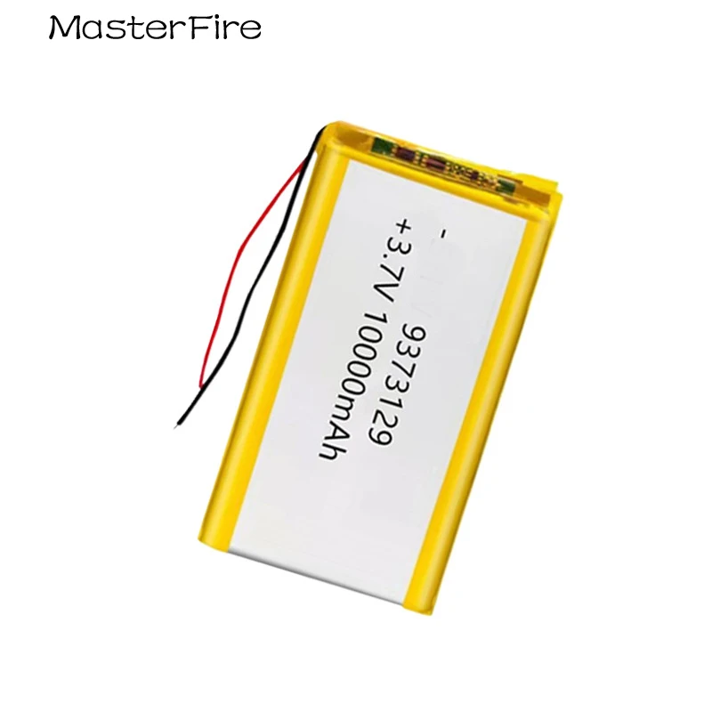 10 Pz/Lotto 3.7V 10000Mah Batteria Ricaricabile Ai Polimeri Di Litio 9373129 Per Power Bank Massager Smart Furniture Watch Mini Fan Cell