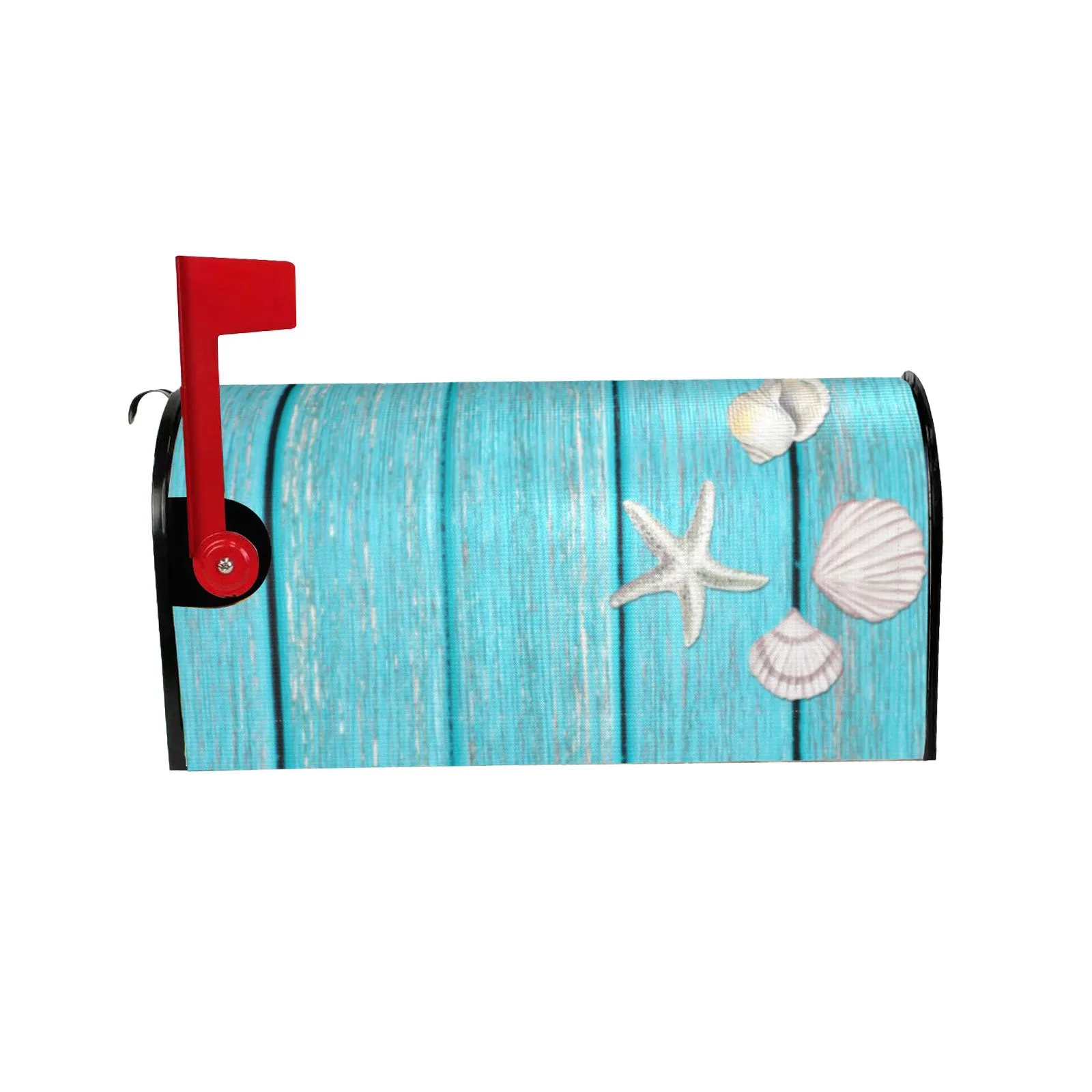 Description Picture 5 of itemBeaded Garland Wreath Our First Baby Together Mailbox Covers Standard Size 18" X 21" Flowers Mailbox Wraps Post Letter Box Cover