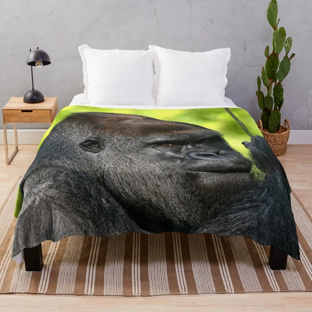 

Silverback Throw Blanket Soft Big Large Blankets