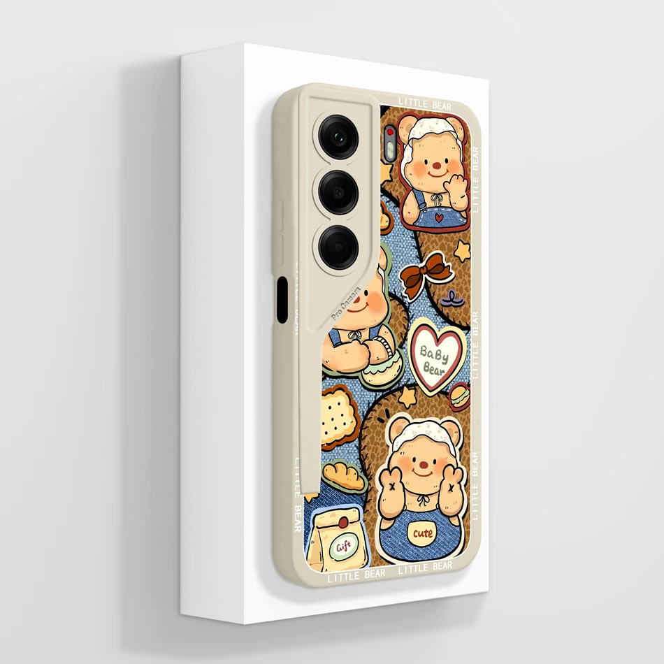Trendy Creative Soft High-Quality Liquid Silicone Phone Case - Durable Bumper Back Cover