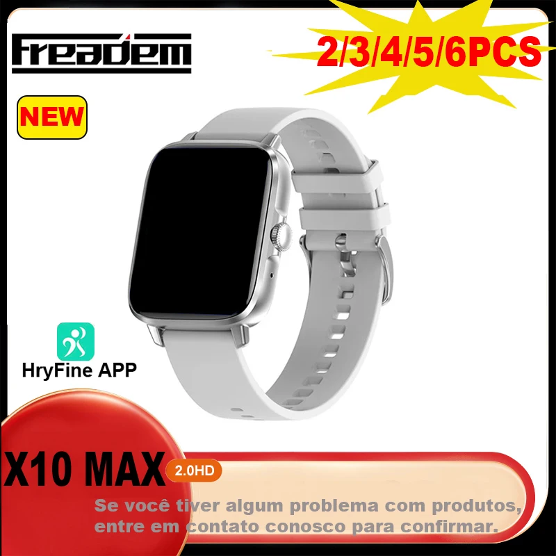 

2024 X10 MAX Smart Watch for Men Women 45mm BT Call Wireless Charger Messages Reminder Alarm DIY Watchfaces Smart Watch 2024