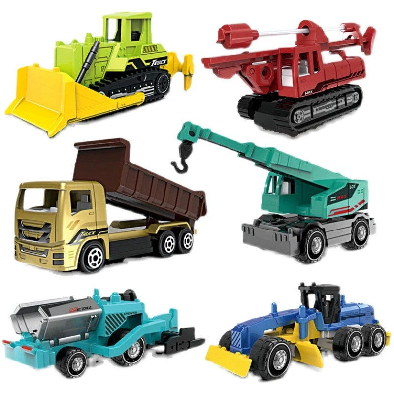 【激安】 エンジニアリングローラー1: 64合金エンジニアリング輸送車 建設車両、作業車