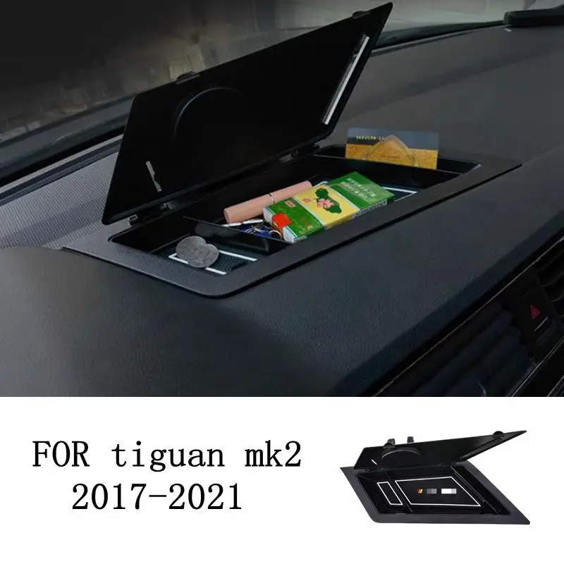 Auto Mittel konsole Armlehne Aufbewahrung sbox Abdeckung Container Tablett  für Volkswagen vw Tiguan mk2 2016 2017 2018 2019 2020 2021 2022 2023 -  AliExpress