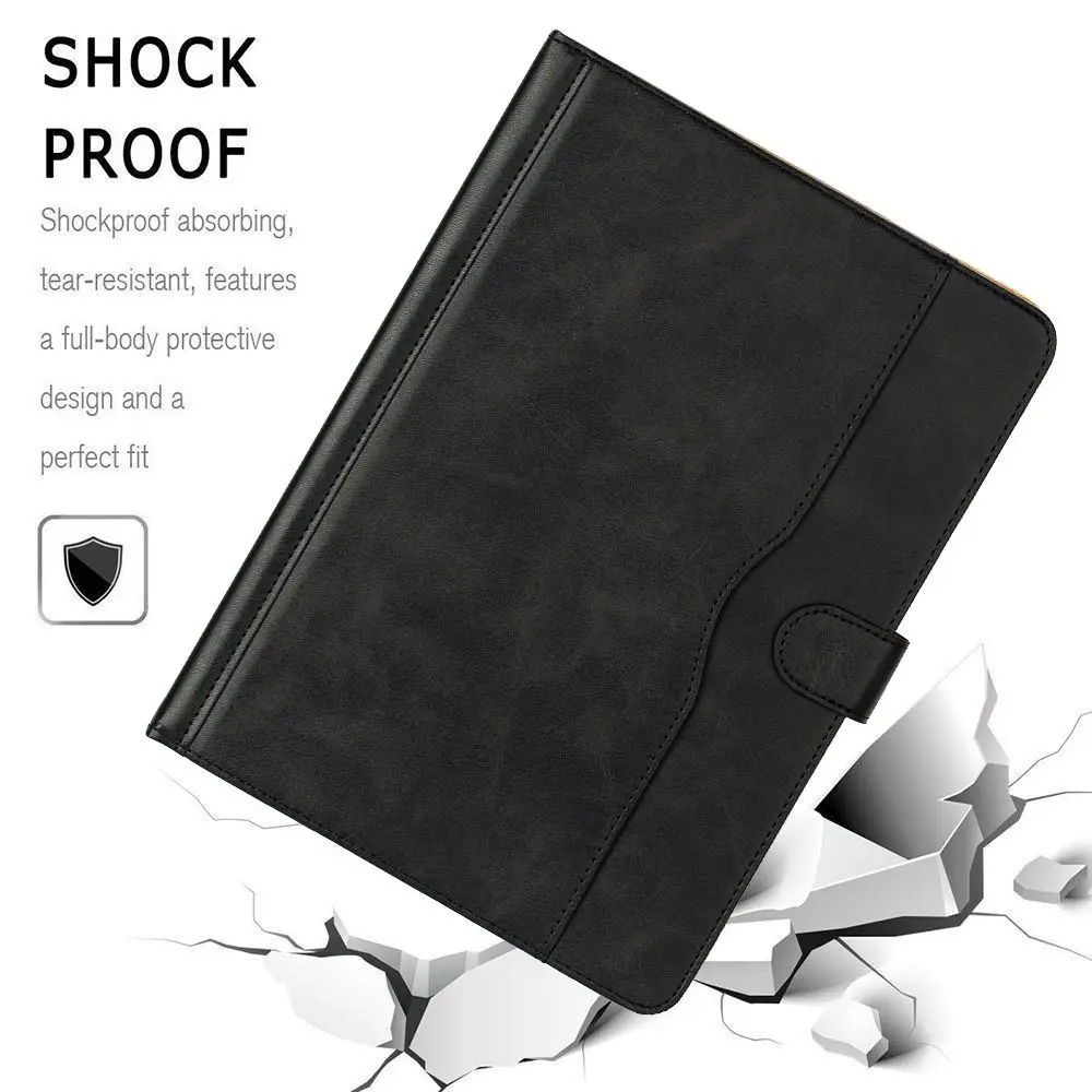 Universal Tablet Case 7/8/9/10 inch Dual Color PU Leather Multi-Angle Viewing Stand Cover Shockproof Protective Shell