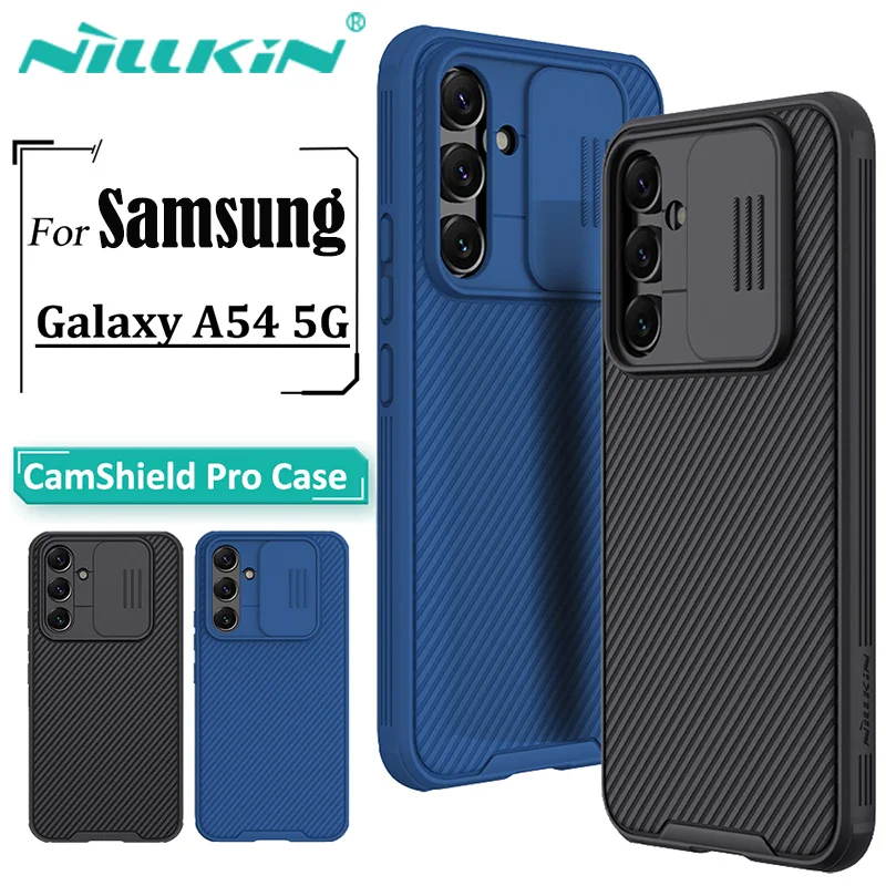 

Чехол Nillkin для Samsung Galaxy A54, задняя крышка для камеры CamShield Pro, жесткий чехол из поликарбоната и ТПУ с бесплатной доставкой