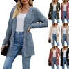 New Women's V-Neck Button Cardigan Jacket