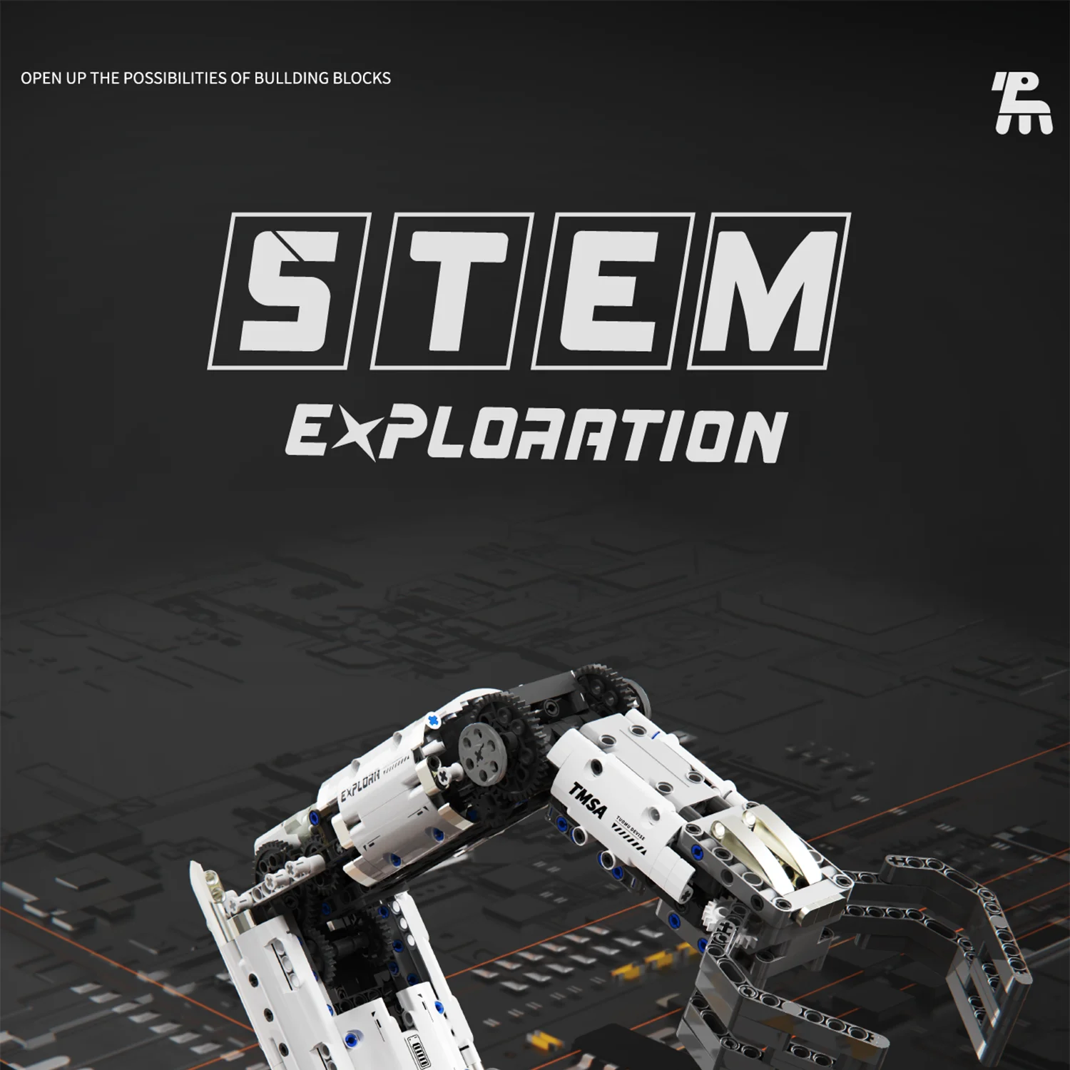 T2007 784pcs MOC Technical Programmable Multi-axis
