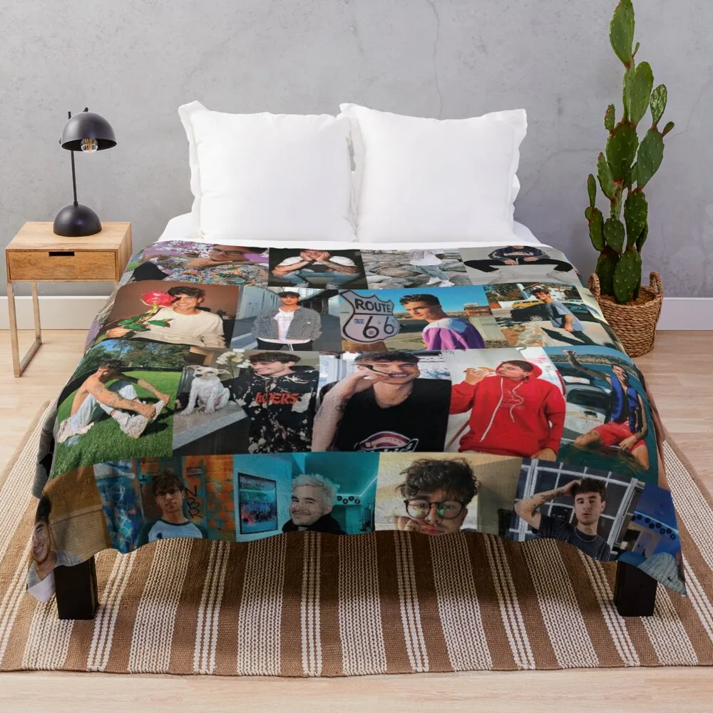 

Kian Lawley Throw Blanket warm for winter cosplay anime Giant Sofa Blankets