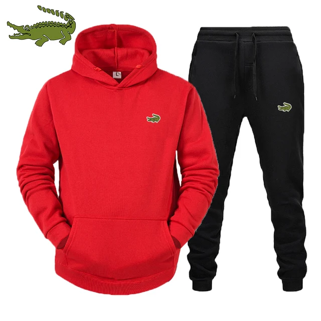 Embroidery CARTELO High Quality Men's Suit Fashion Casual Tracksuit 2 Piece Hoodie Pullover Sports Clothes Sweatshirt JoggingSet