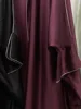 108997-a0045e.jpg Abaya-Robe de luxe pour femmes musulmanes, kimono avec diamants, kaftan turc, caftan marocain, ramadan, kebaya ouvert, dubaï