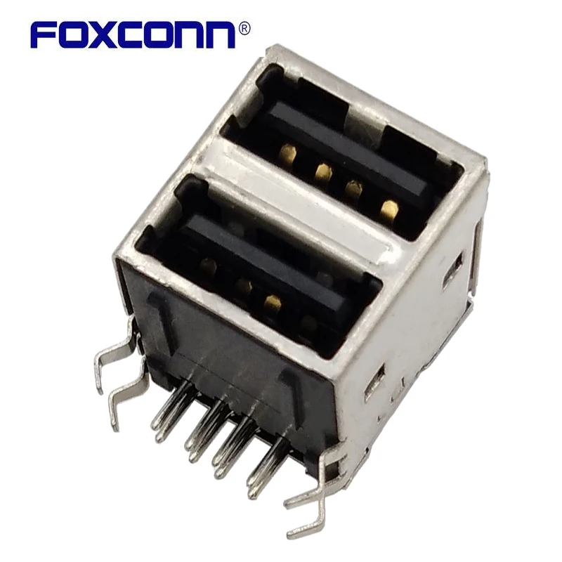 

Двухуровневые USB-матрицы USB 2.0 Type A Foxconn