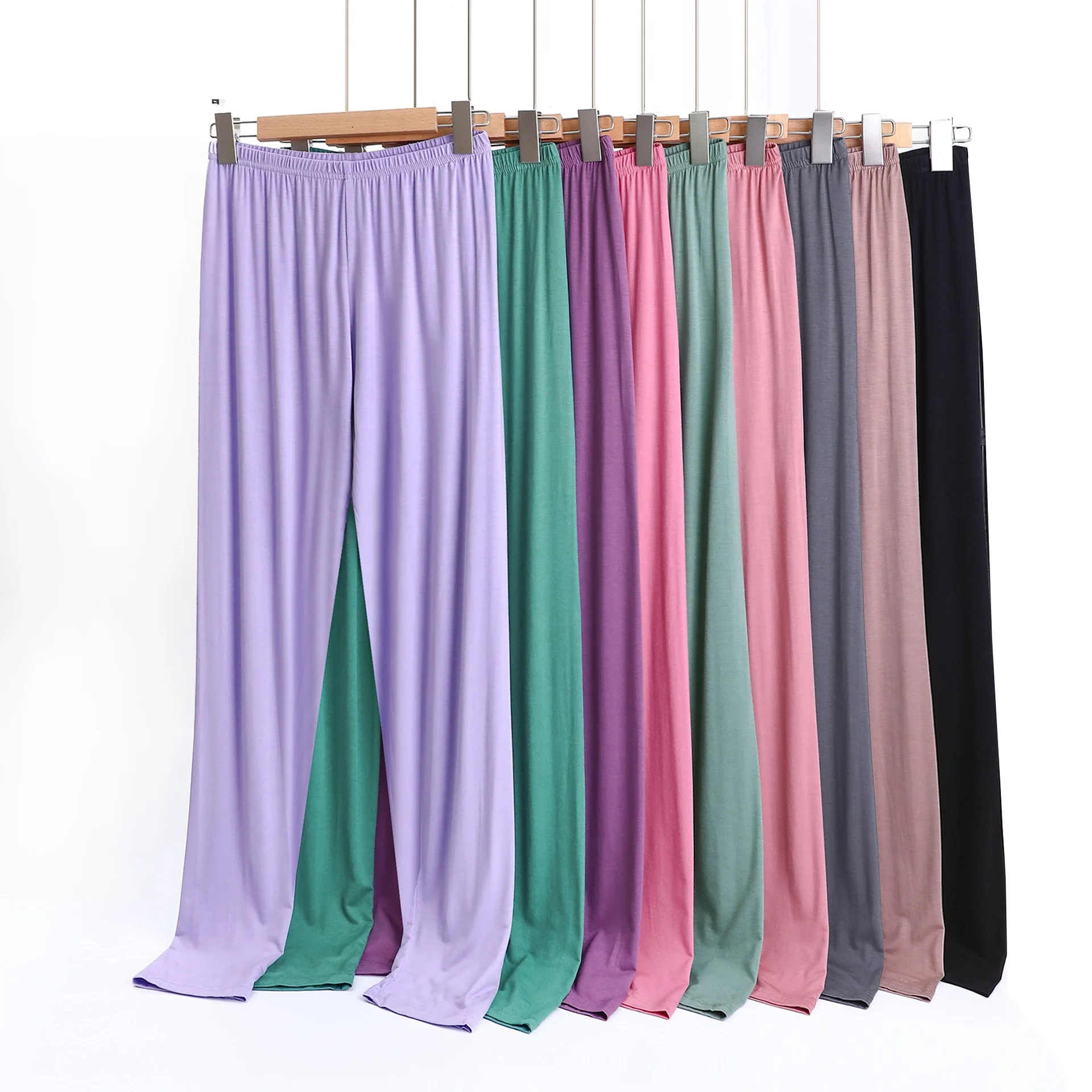 

Autumn Womens Pants Plus Size Female Clothing Solid Color Pants Women Warm Leggings Loose Lounge Pants Dropshipping