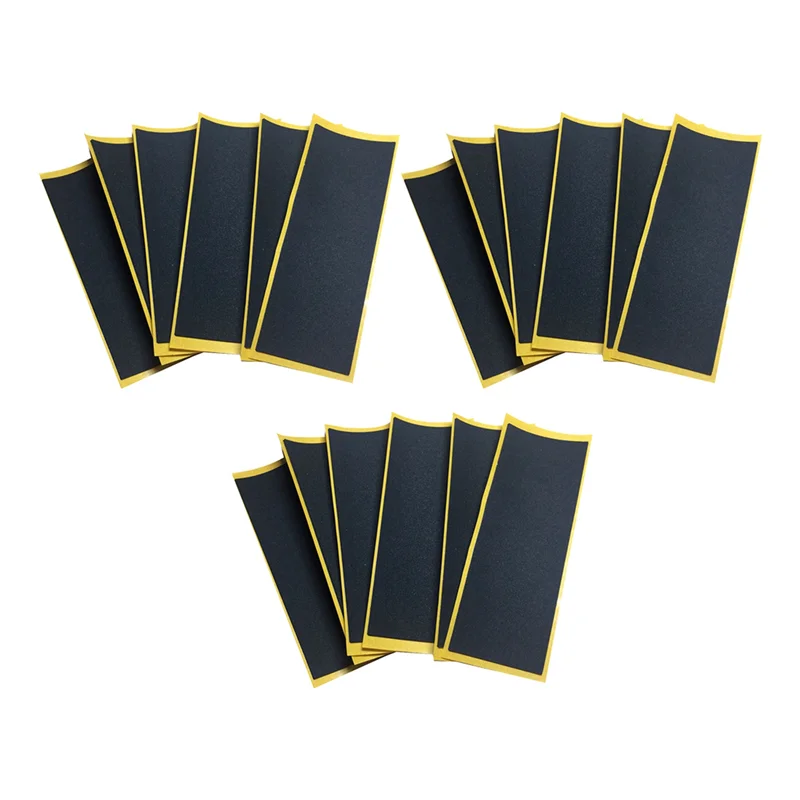 

60Pcs/Lot Black Fingerboard Deck Uncut Tape Stickers Black Foam Grip Tape Stickers 38mmx110mm