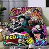 Cartoon My Hero Academia Printed Blanket Picnic Blankets Warm Blanket Soft and Comfortable Blanket Home Travel Birthday Gift 1