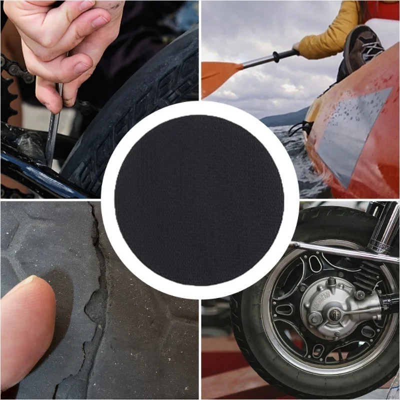 Kit Toppe Rapide Senza Colla Per Bici – 30/20/10 Pezzi Per Riparazione Pneumatici (Made In USA)