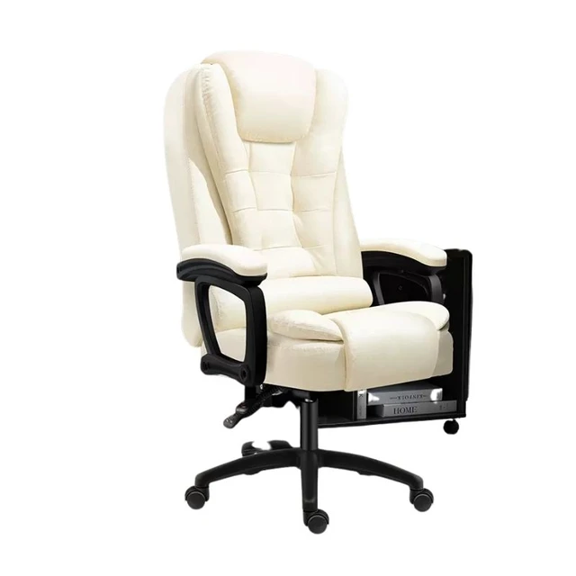 Lounge Puff Seat Comfortable Office Chairs Cushion Ergonomic Cushions  Leather Office Chairs Vanity Cadeira Computer Chair
