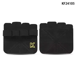Unisex Breathable Anti-Slip Shock Absorption Sports Gloves - S-EU (105-black)